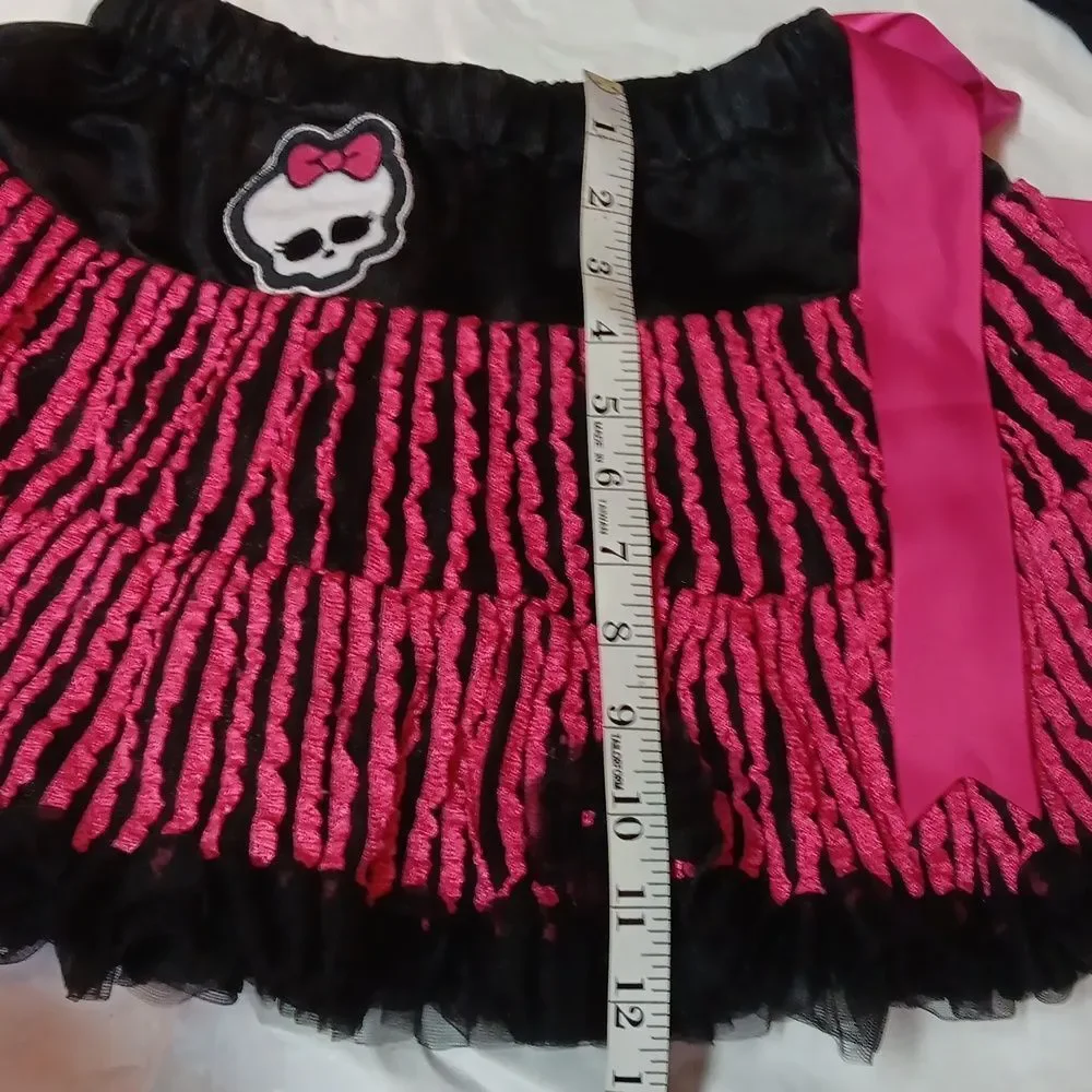 Monster High Pink and Black Costume Set One Size
